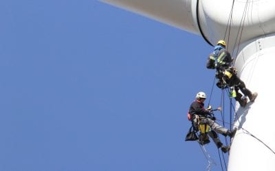 Spring is here and Tundra Rescue is back on Wind Turbines